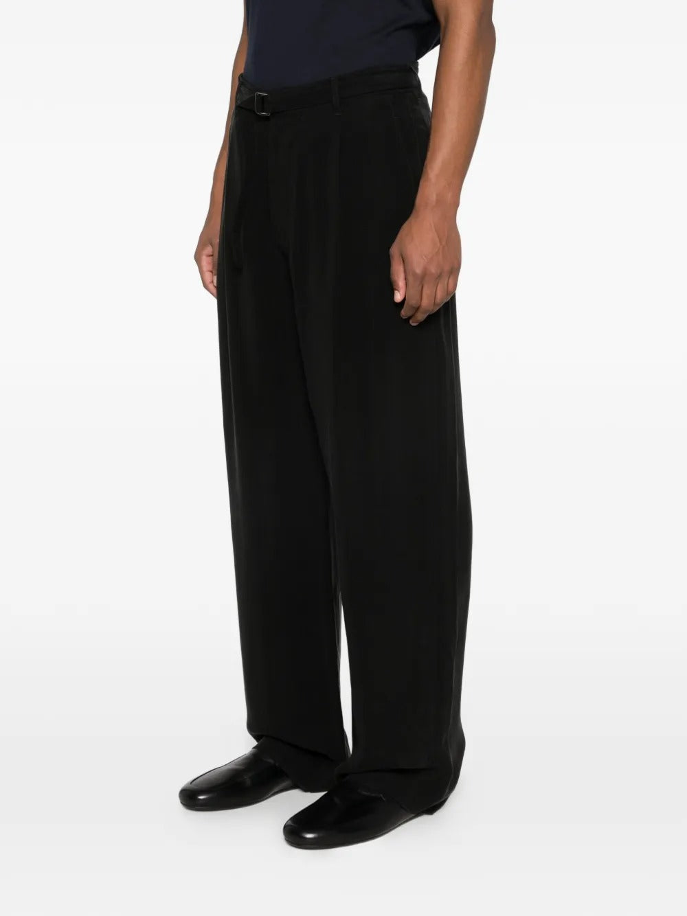 Pleated Trousers-GIORGIO ARMANI-Verso
