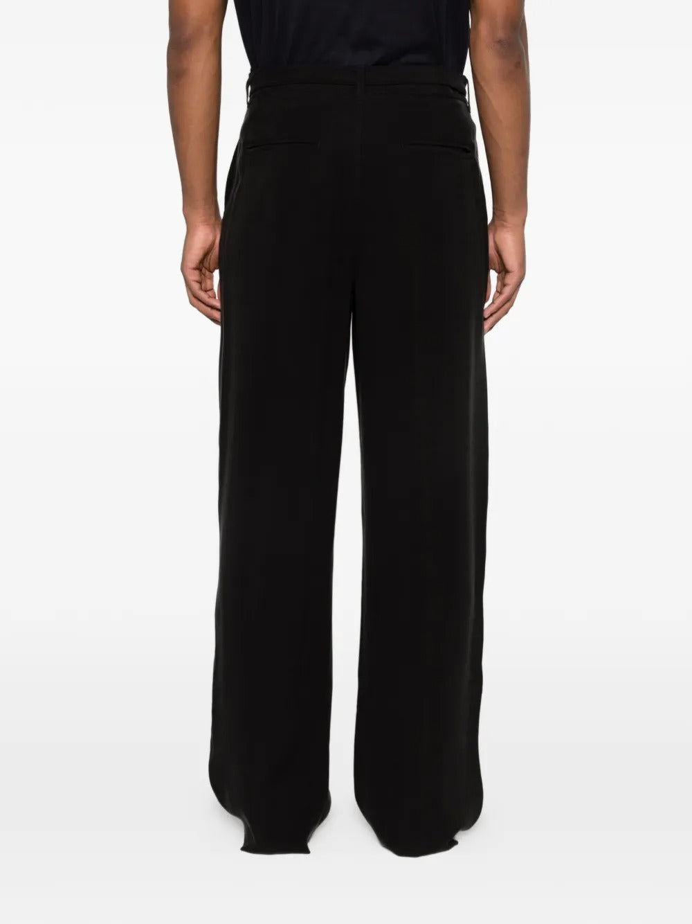 Pleated Trousers-GIORGIO ARMANI-Verso