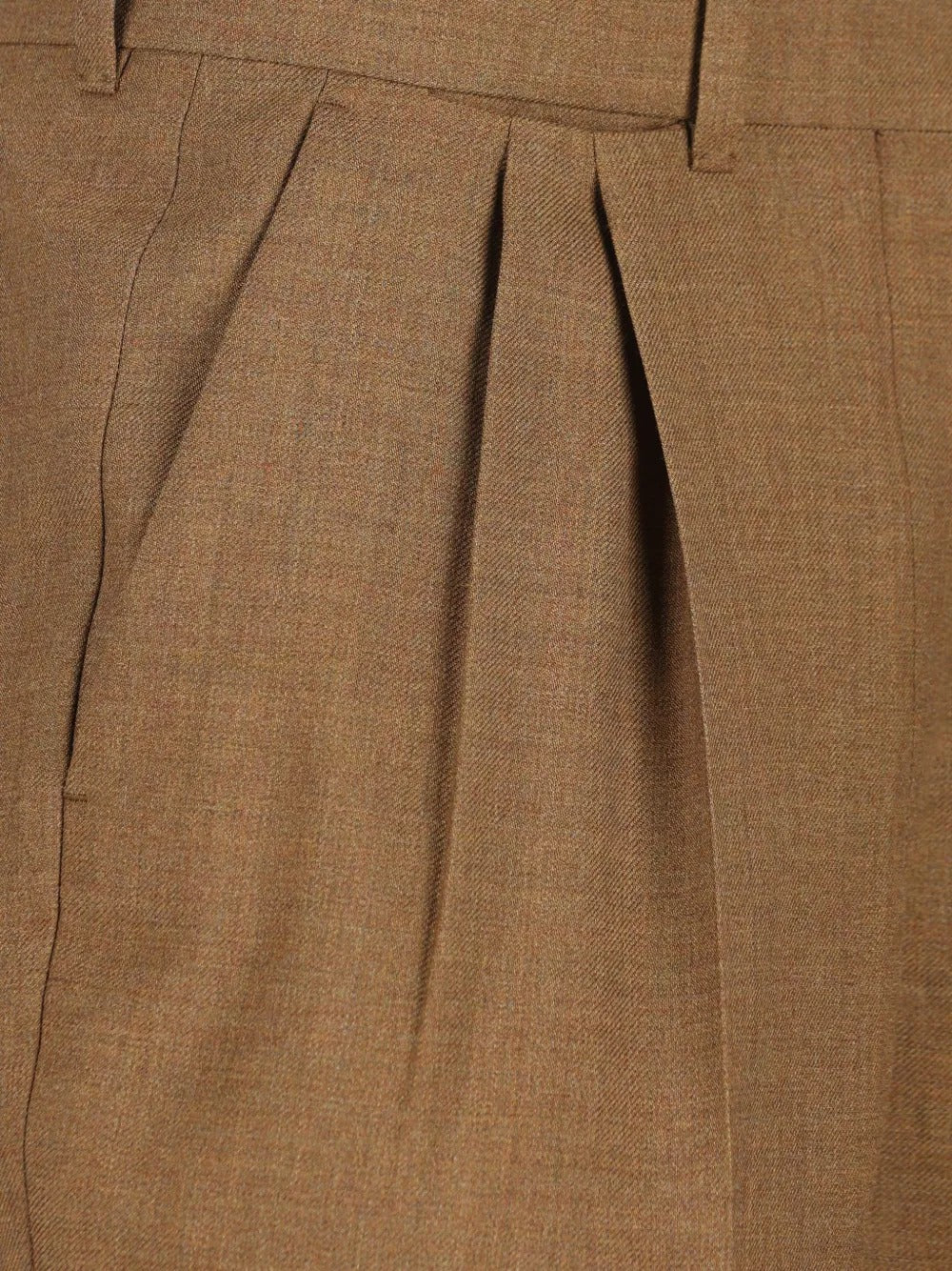 Pleated virgin-wool trousers-PRADA-Verso