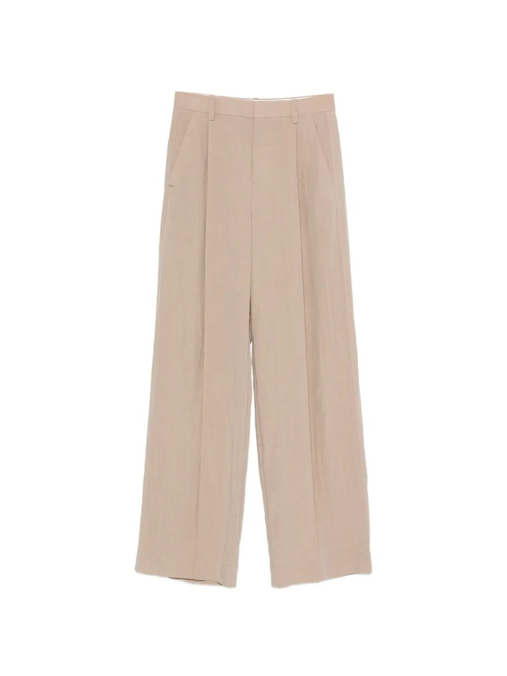 Pleated wide-leg trousers-VINCE-Verso