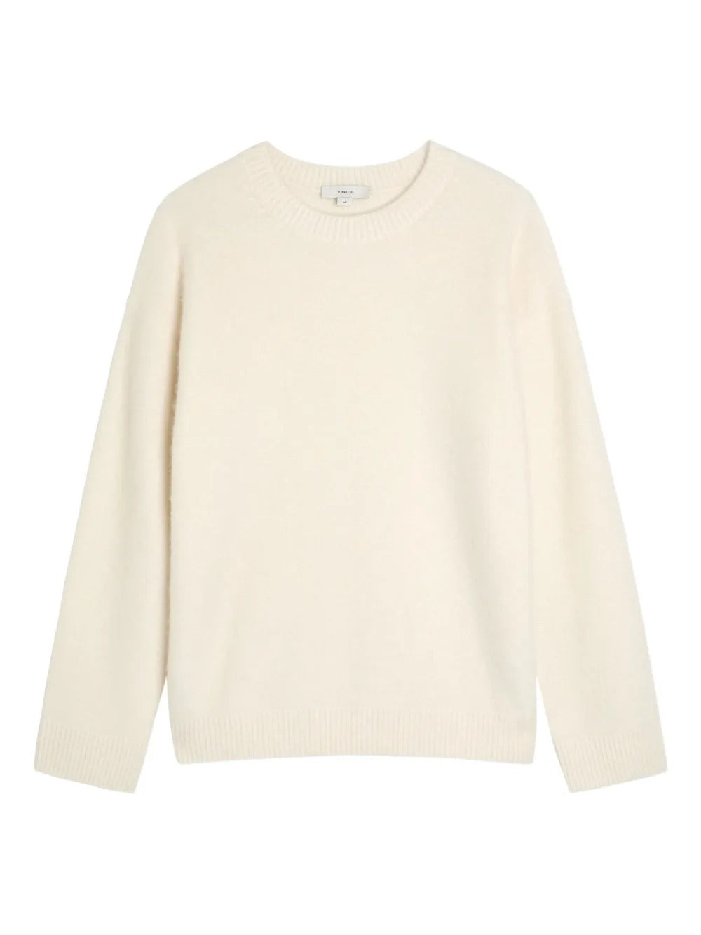 Plush Cashmere Crew Neck Sweater-VINCE-Verso