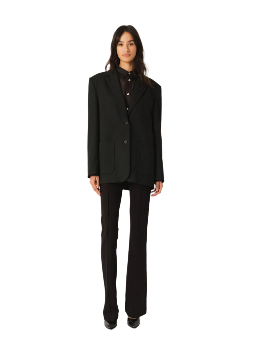 PLUTO BOW BLAZER BLACK-THE GARMENT-Verso