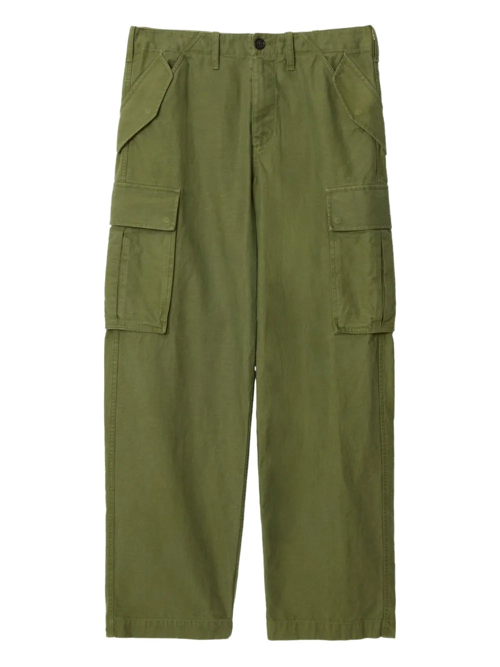 Pocket cotton cargo pants-BURBERRY-Verso