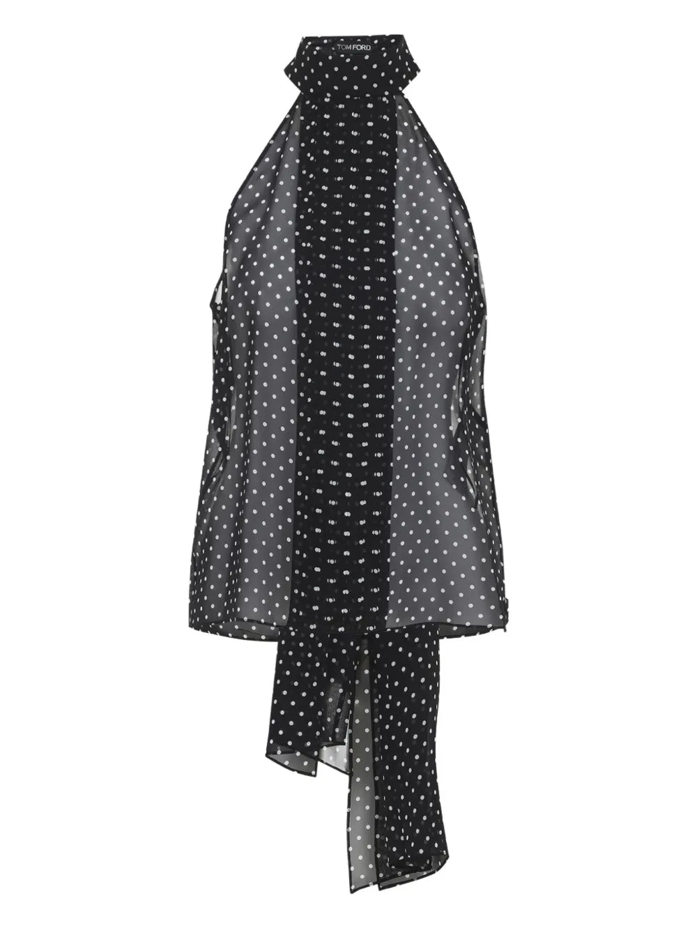 Polka-dot blouse-TOM FORD-Verso