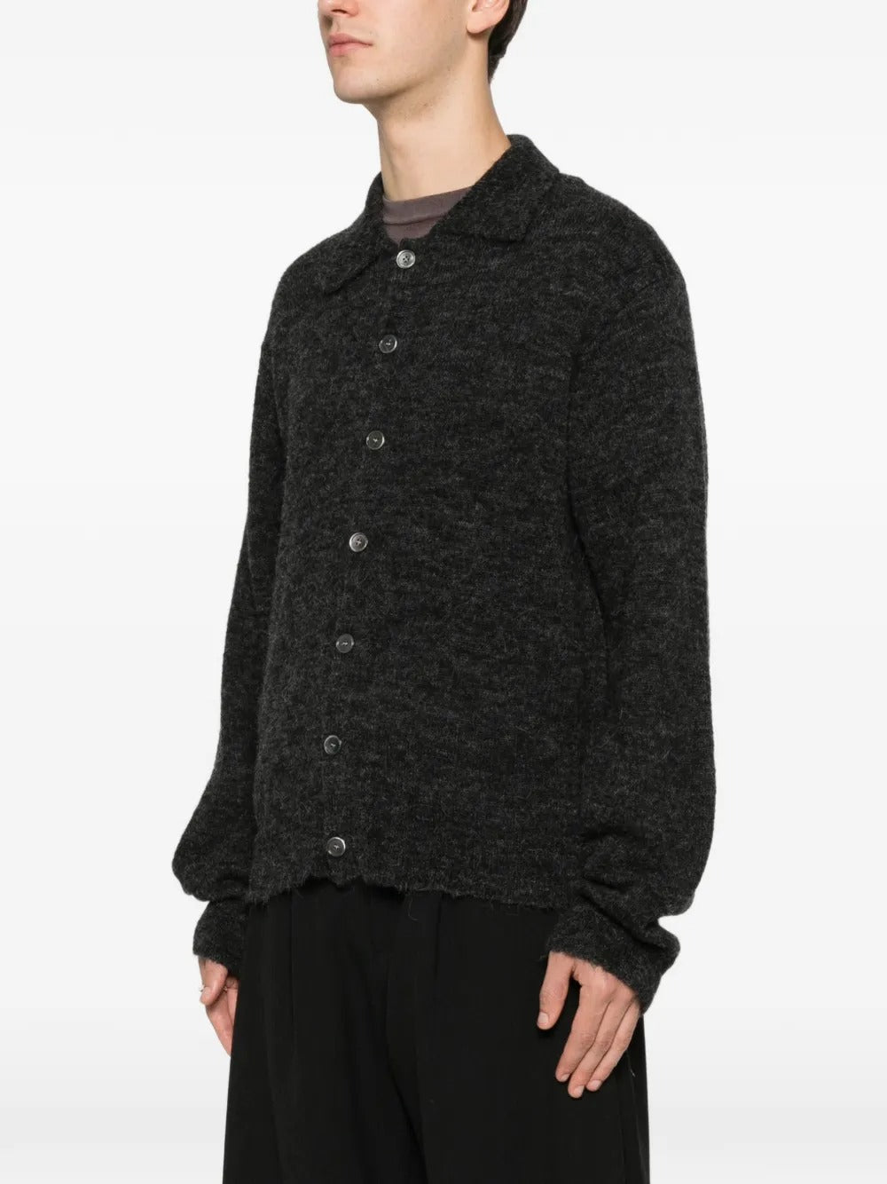 Polo Collar Cardigan-OUR LEGACY-Verso
