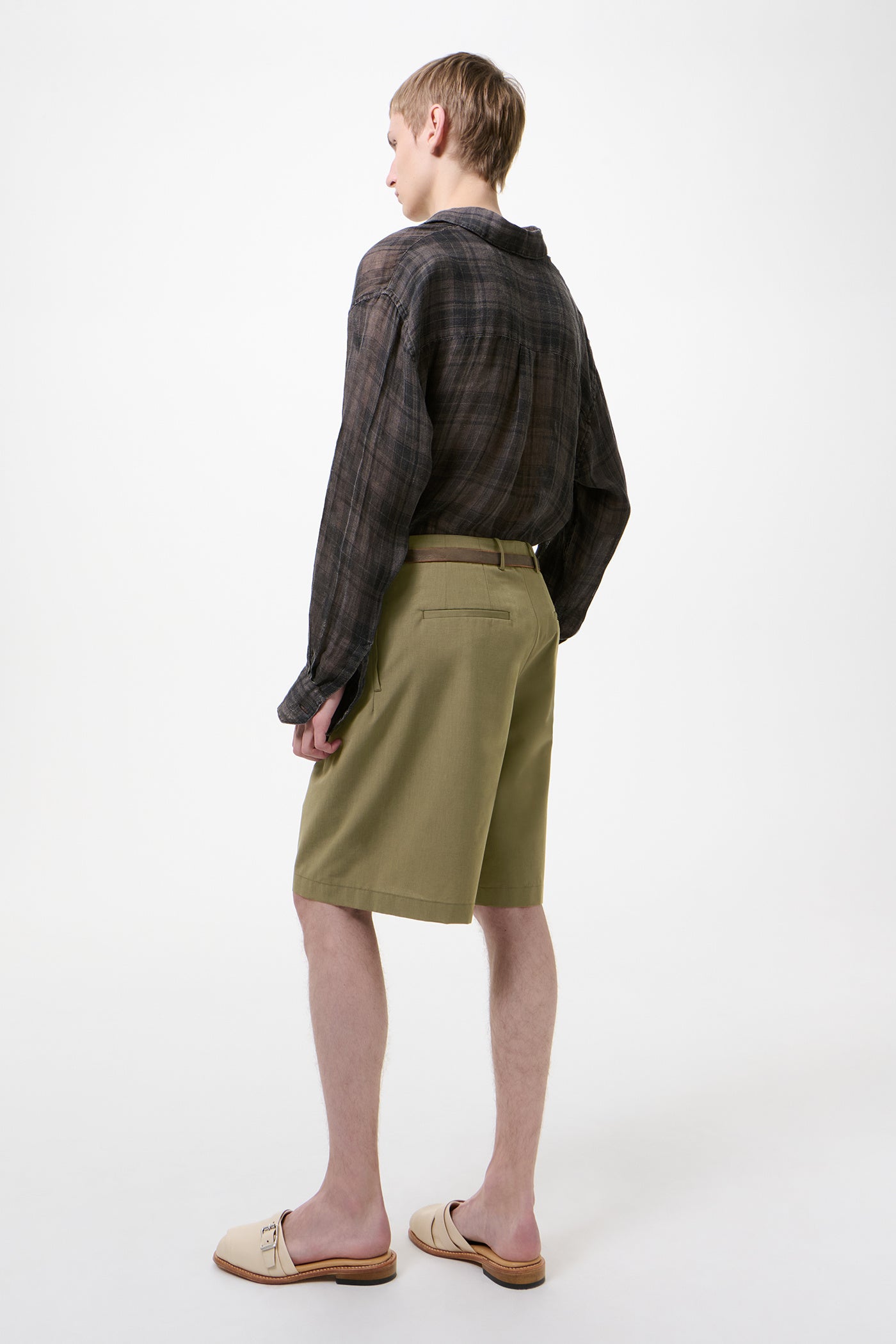 Ponte Shorts-OUR LEGACY-Verso