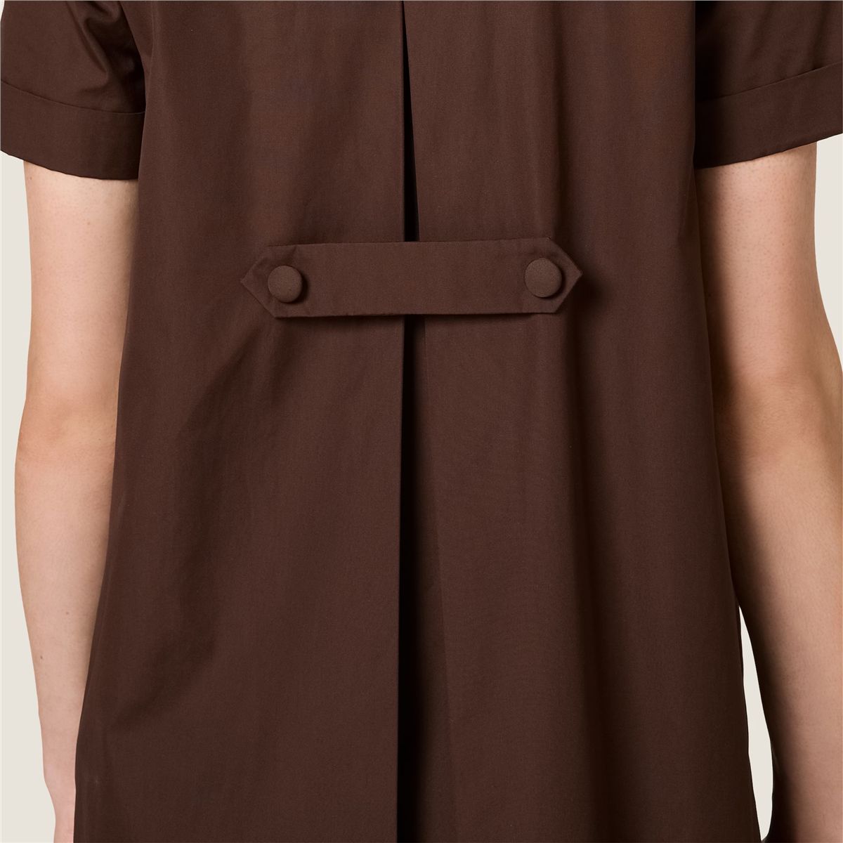Poplin dress-MIU MIU-Verso
