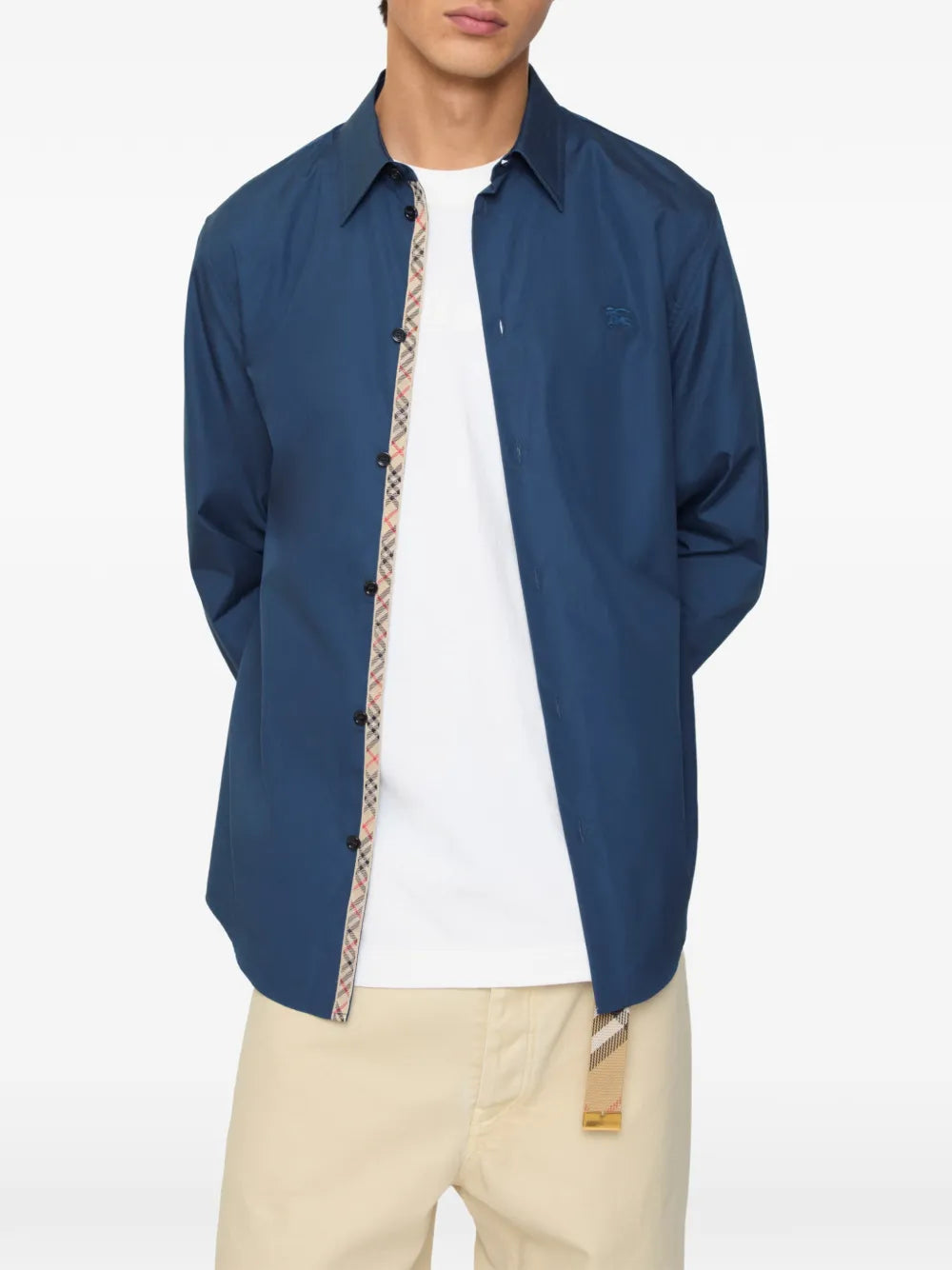 Poplin shirt-BURBERRY-Verso