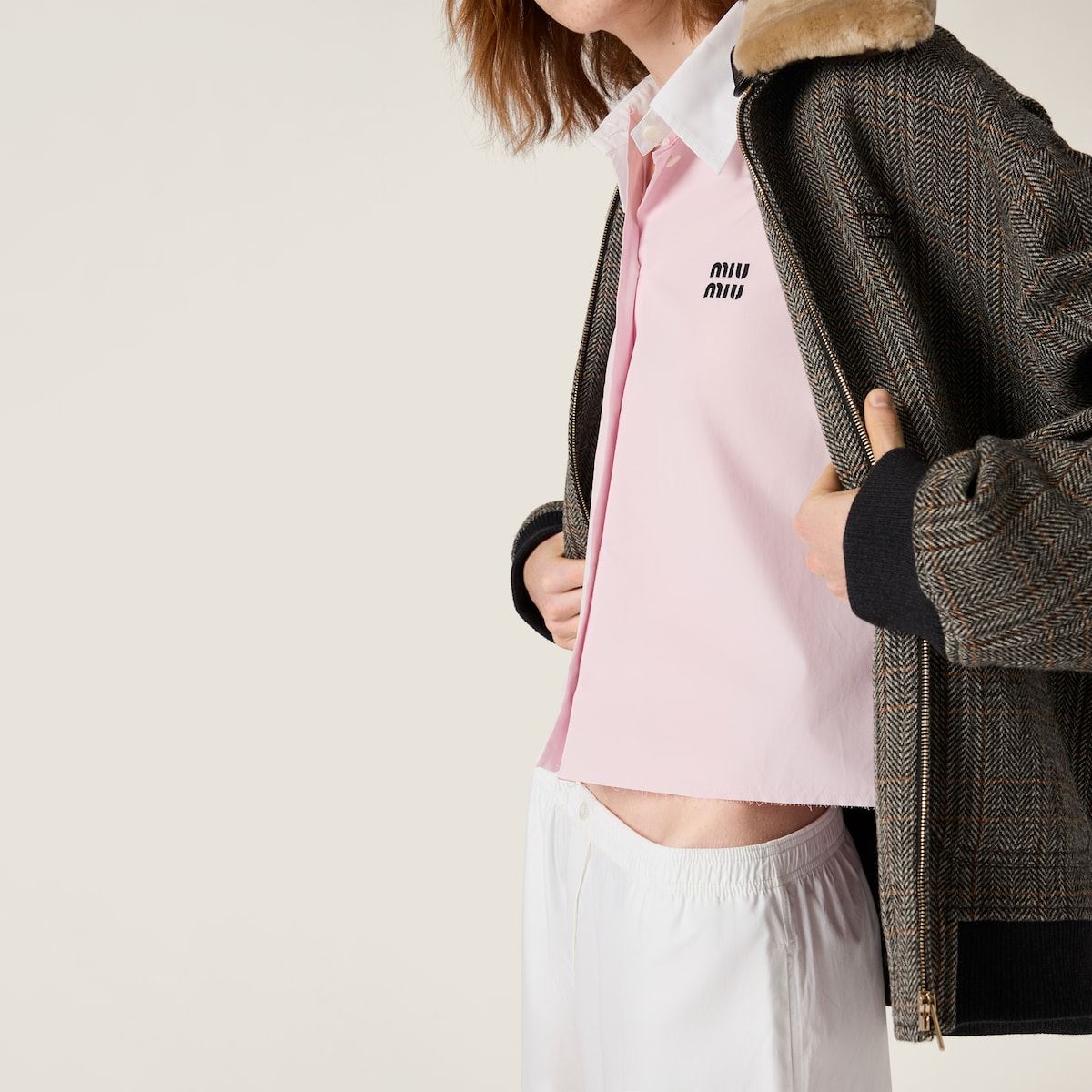 POPLIN SHIRT-MIU MIU-Verso