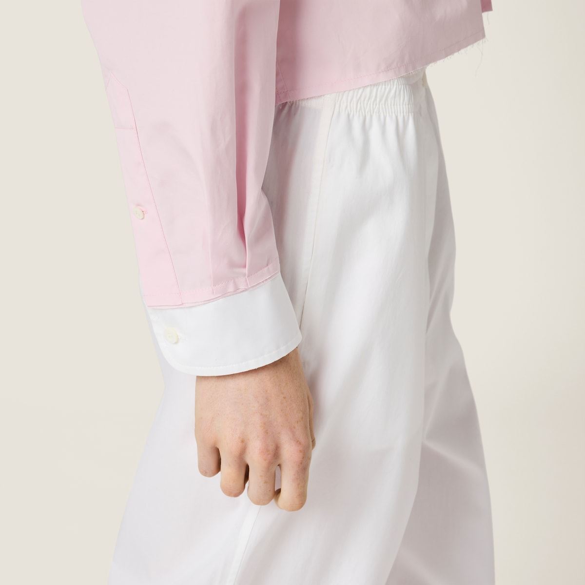 POPLIN SHIRT-MIU MIU-Verso