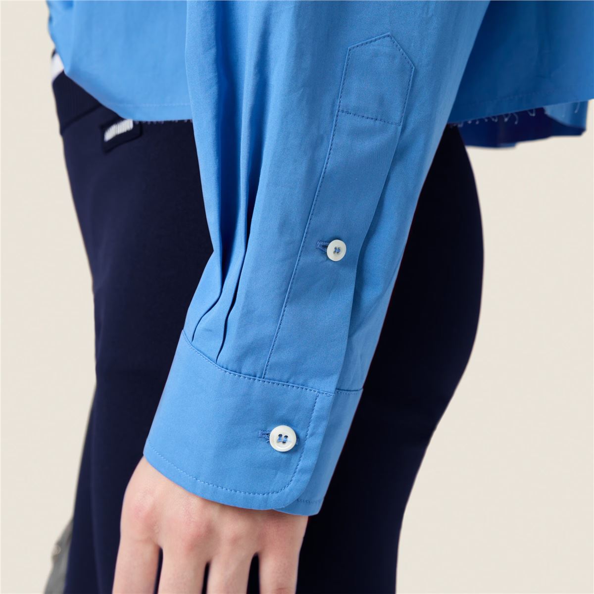 Poplin shirt-MIU MIU-Verso