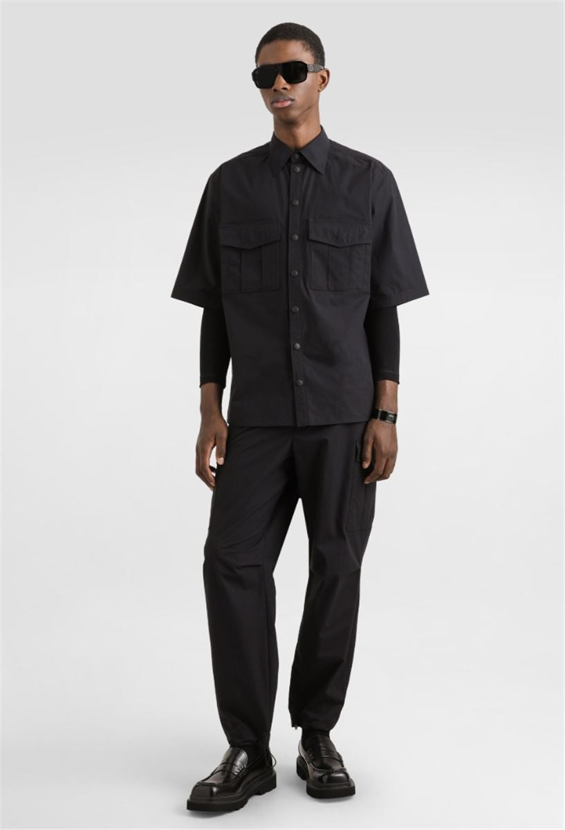 POPLIN SHIRT WITH TAG - DOLCE & GABBANA - Verso