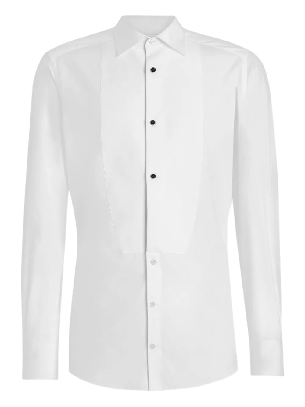 Poplin tuxedo shirt-DOLCE&GABBANA-304564-39-Verso