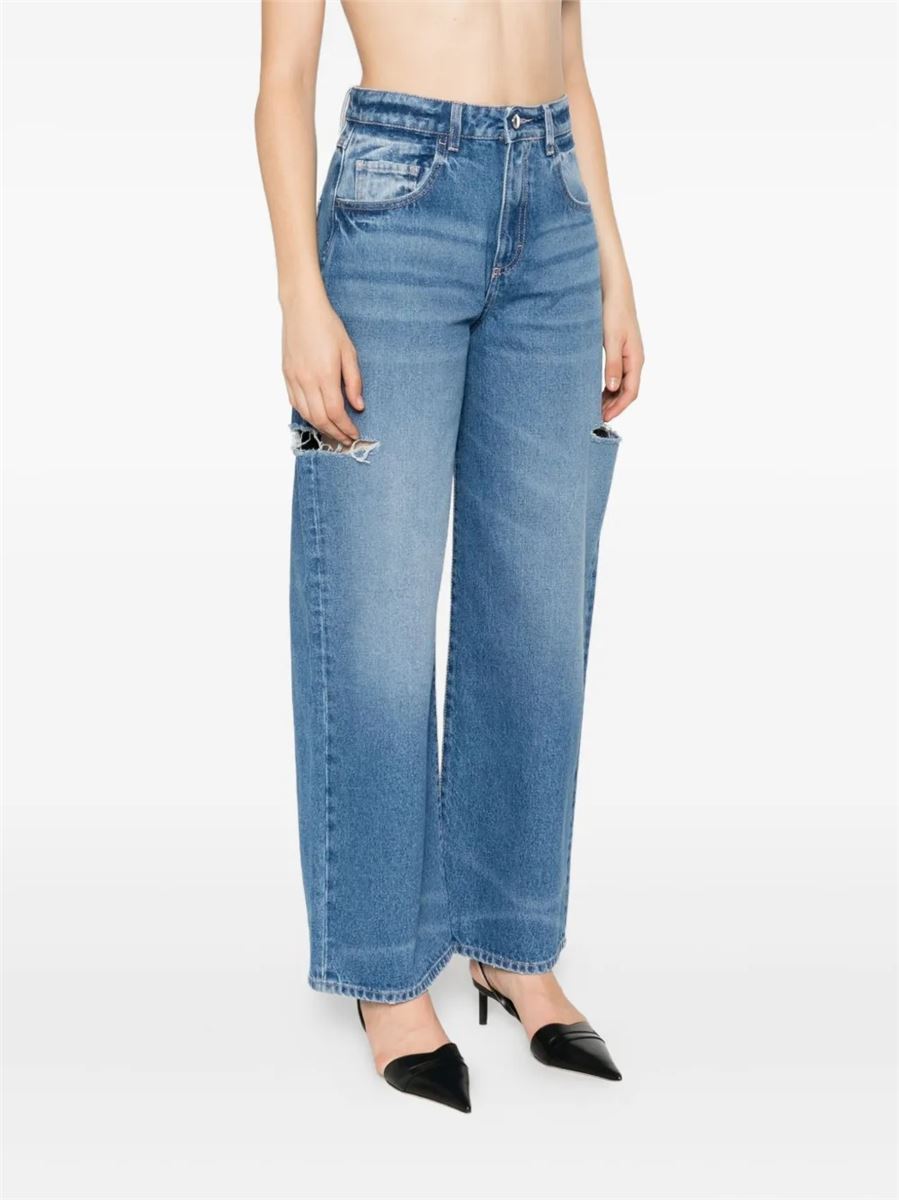 Poppy eco - women's wide leg jeans-ICON DENIM-Verso