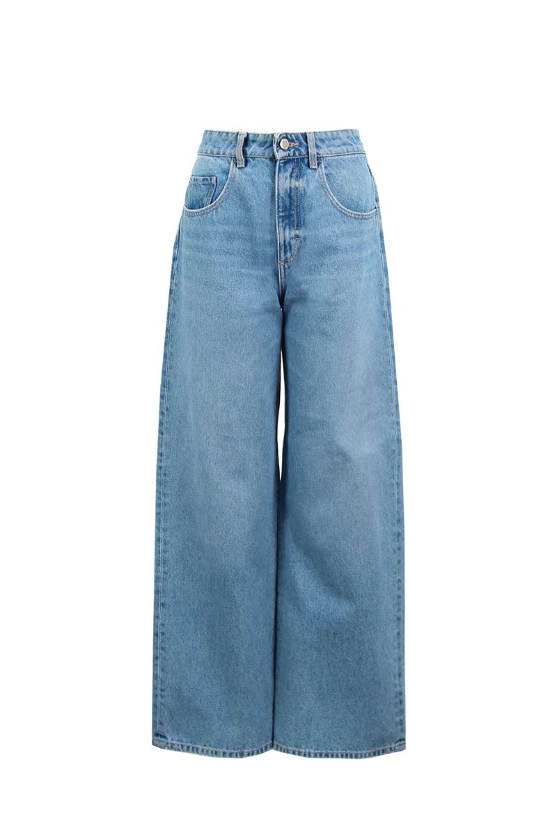 Poppy eco - women's wide leg jeans-ICON DENIM-Verso