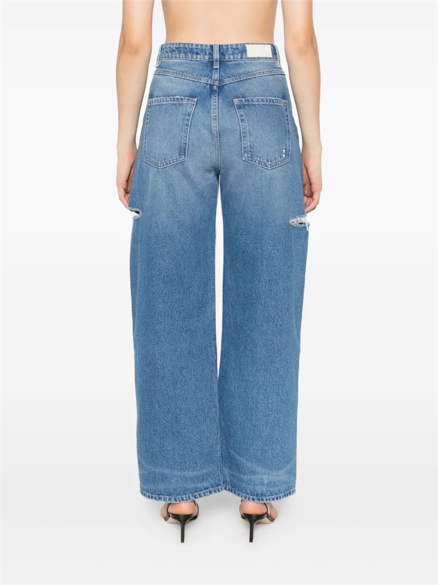 Poppy eco - women's wide leg jeans-ICON DENIM-Verso