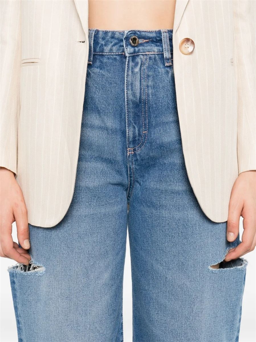 Poppy eco - women's wide leg jeans-ICON DENIM-Verso