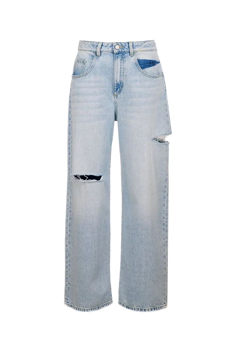Poppy - women’s wide leg jeans-ICON DENIM-Verso