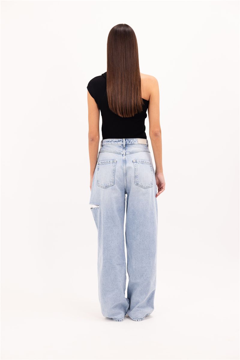 Poppy - women’s wide leg jeans-ICON DENIM-Verso