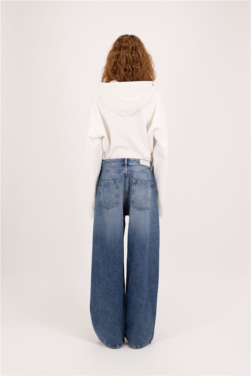 Poppy - women’s wide leg jeans-ICON DENIM-Verso