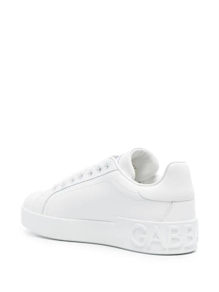 PORTOFINO LEATHER SNEAKERS DOLCE & GABBANA