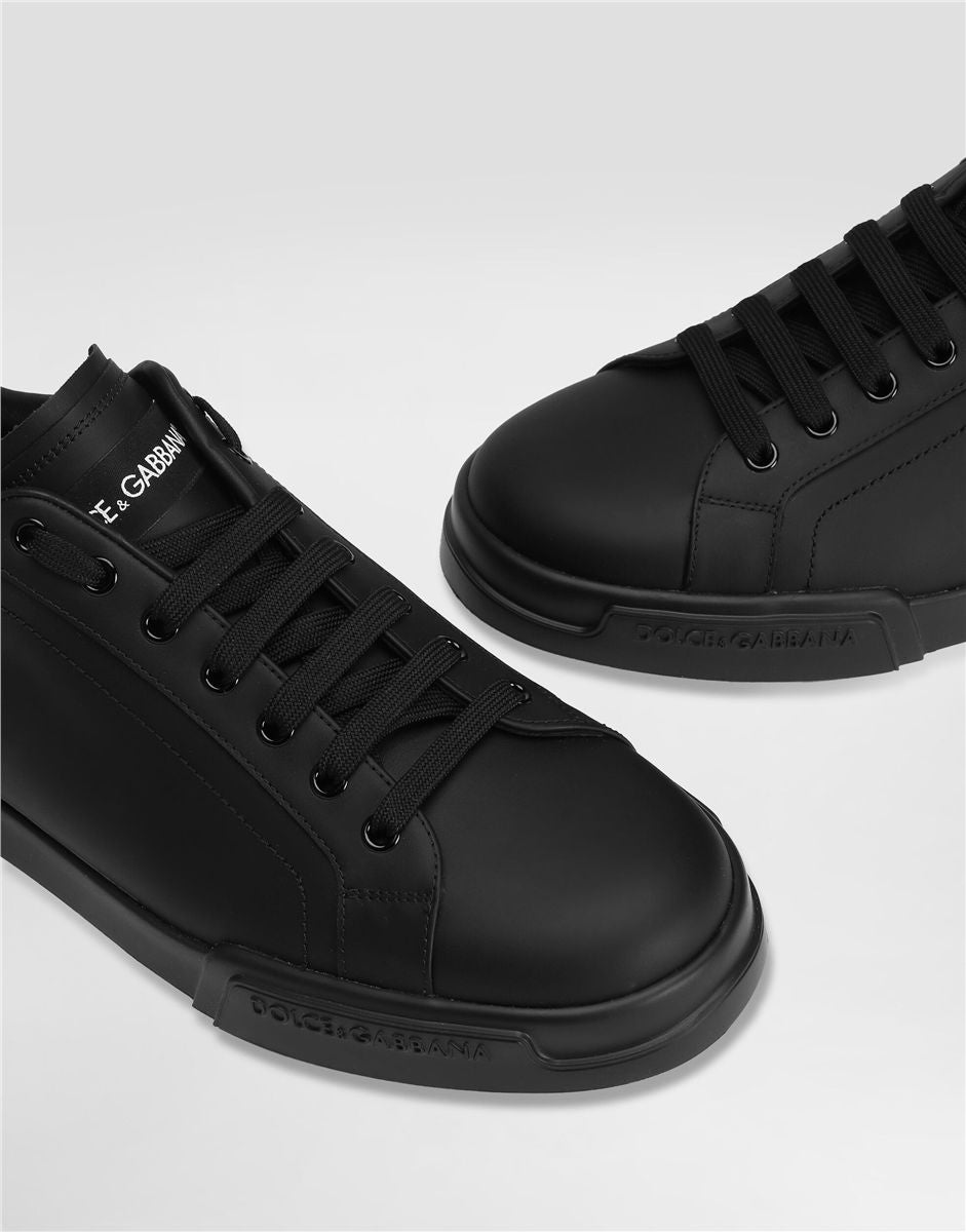 Portofino light sneaker in calfskin-DOLCE&GABBANA-Verso