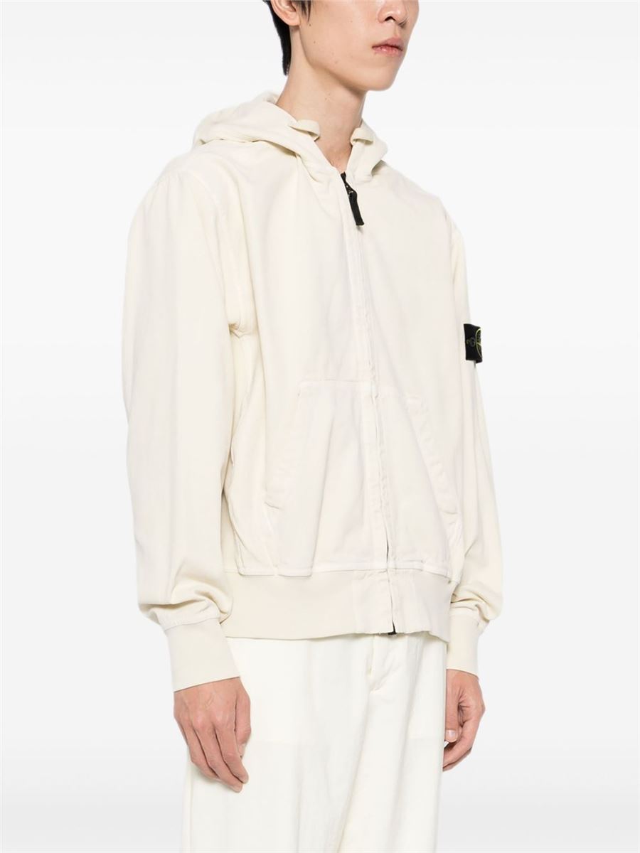 Pouch-pocket hoodie-STONE ISLAND-Verso