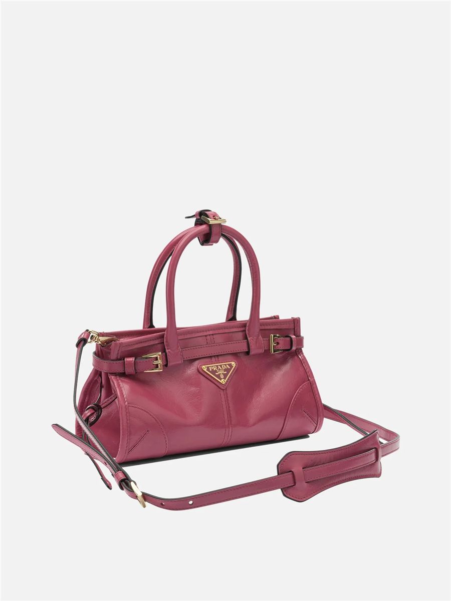 Prada bonnie leather mini handbag-PRADA-Verso