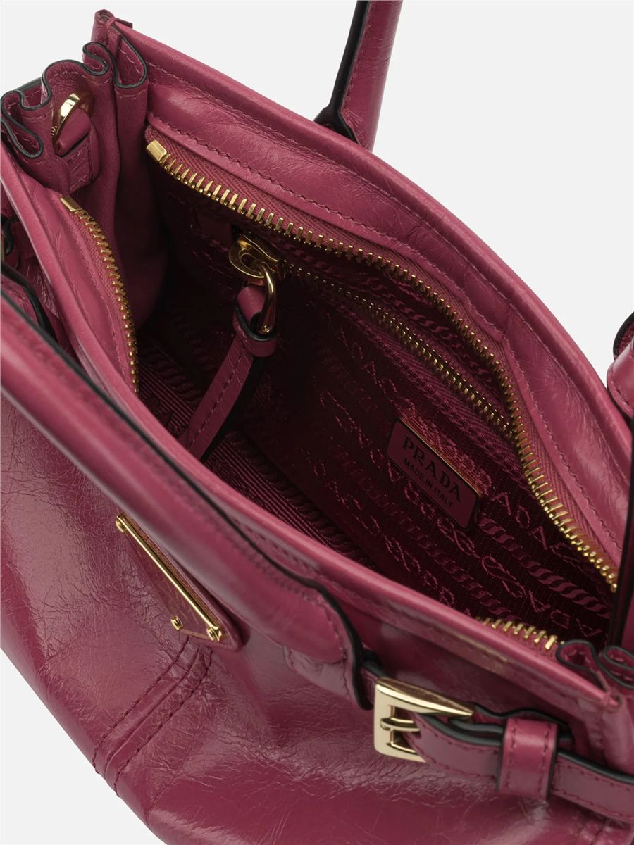 Prada bonnie leather mini handbag-PRADA-Verso