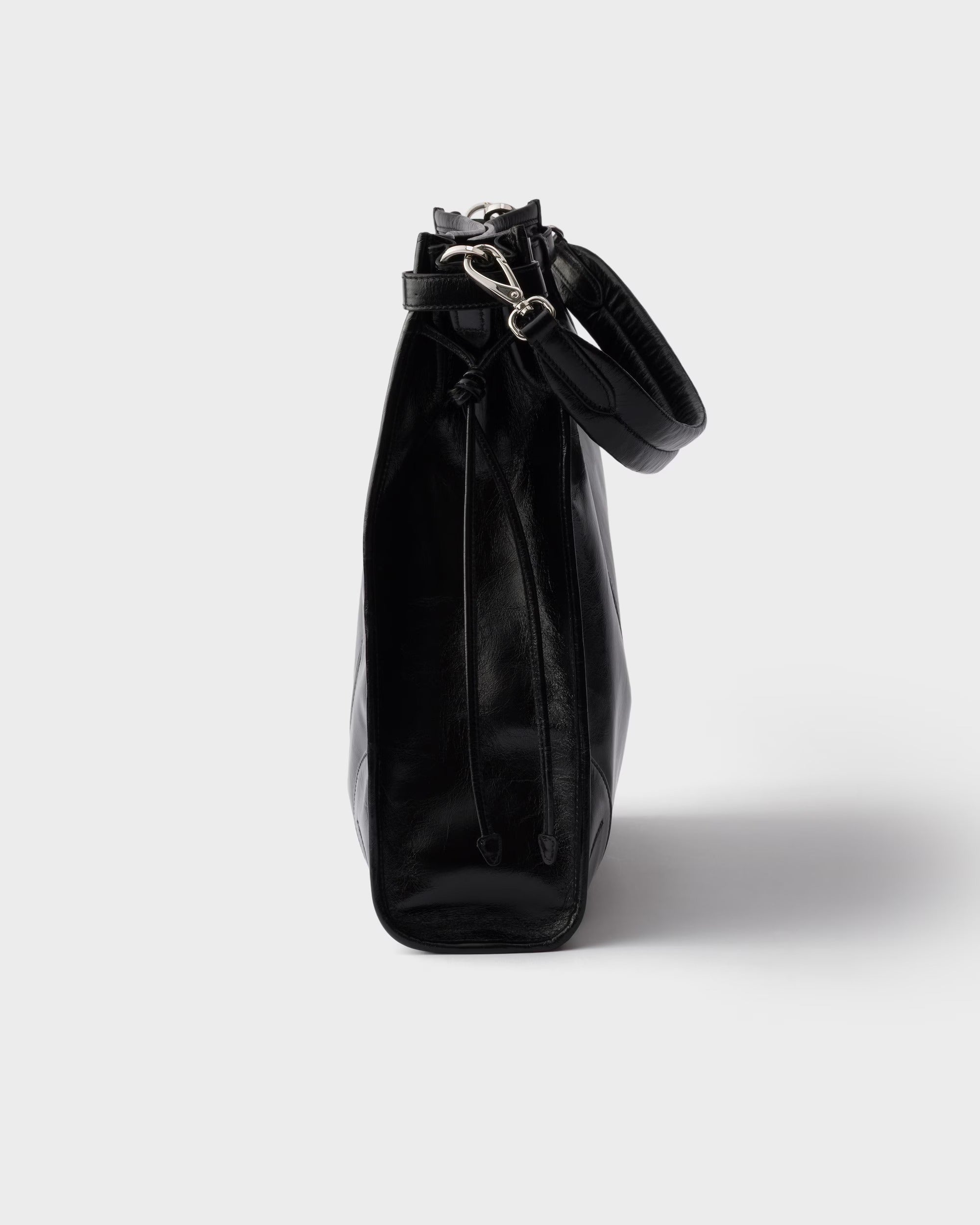 Prada bonnie leather shoulder bag-PRADA-Verso