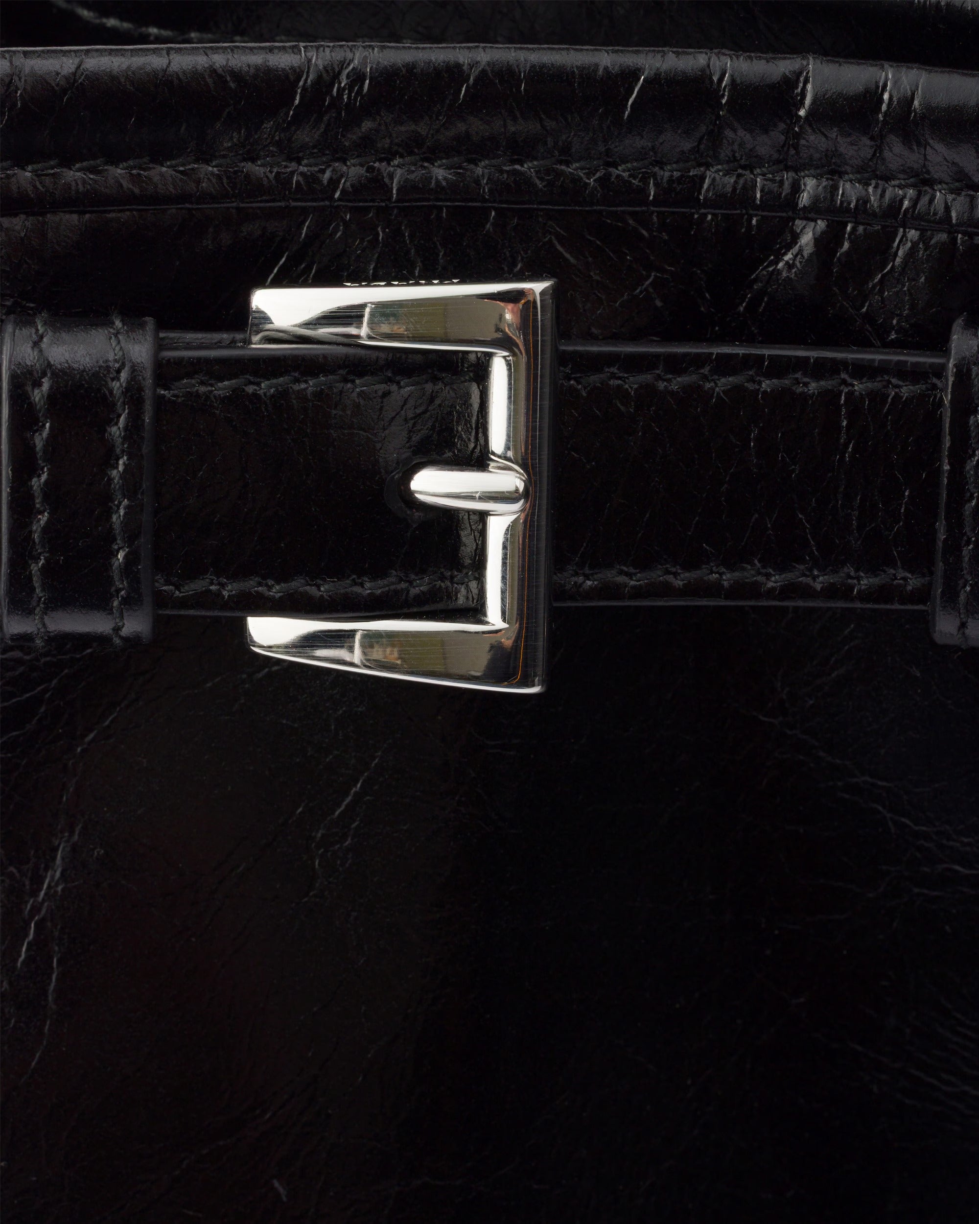 Prada bonnie leather shoulder bag-PRADA-Verso