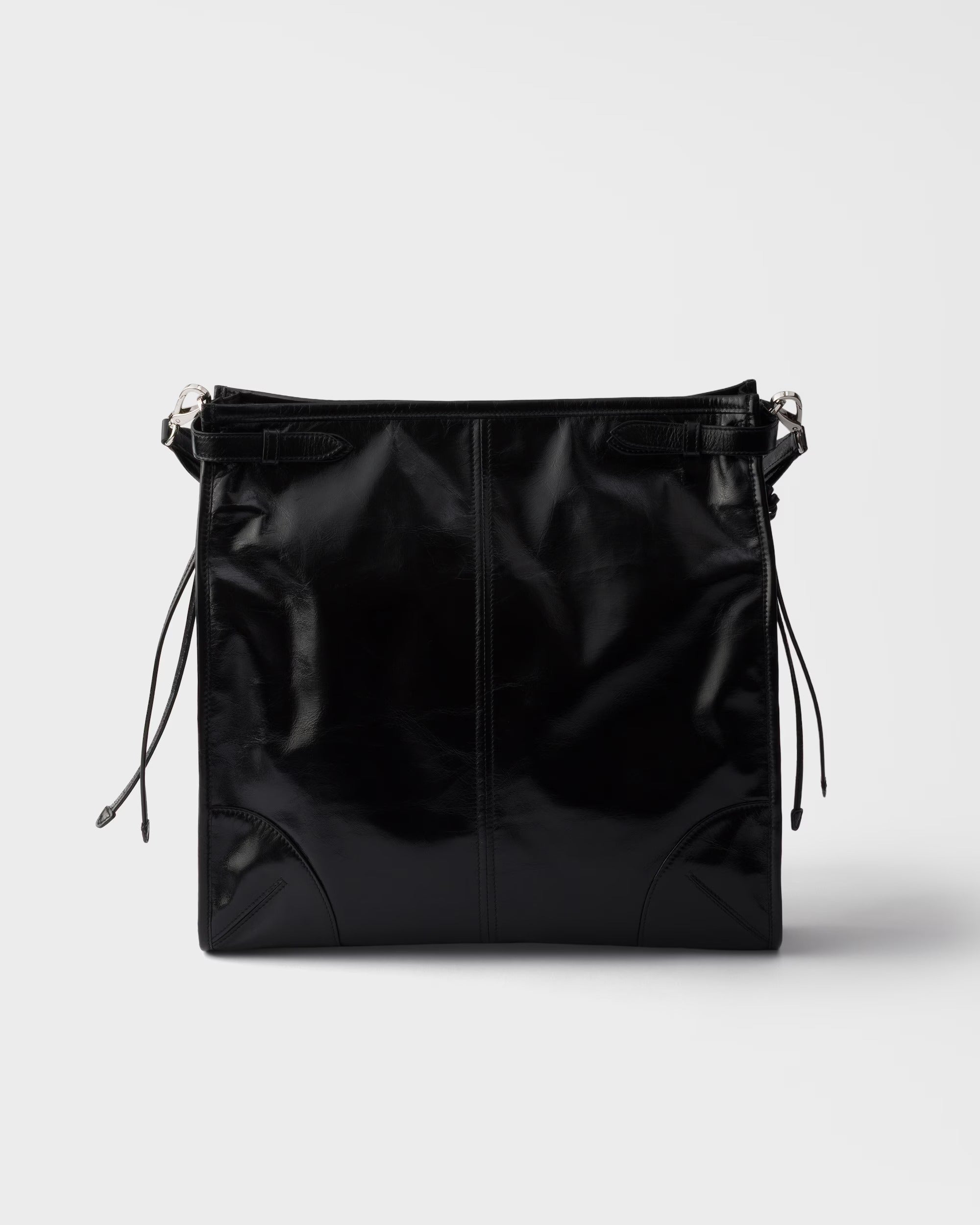 Prada bonnie leather shoulder bag-PRADA-Verso
