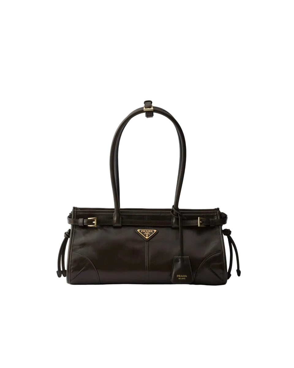 Prada bonnie medium leather bag-PRADA-312153-TU-Verso