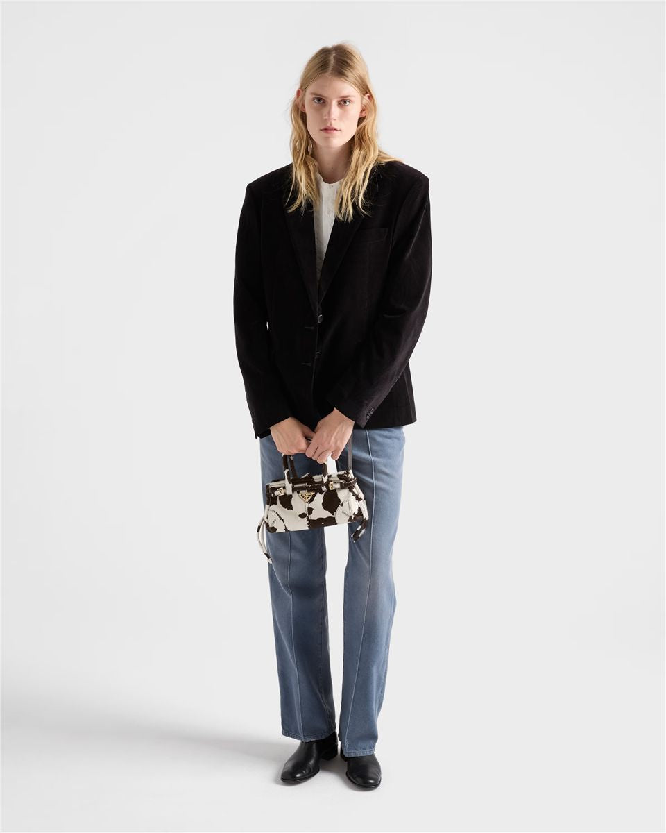 Prada bonnie mini printed leather handbag-PRADA-Verso