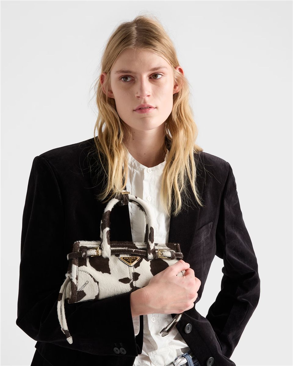 Prada bonnie mini printed leather handbag-PRADA-Verso