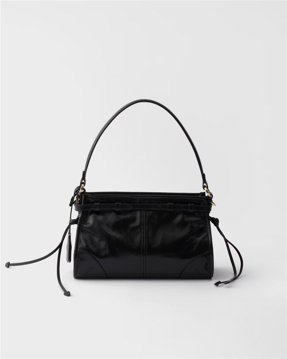 Prada bonnie small leather handbag-PRADA-Verso
