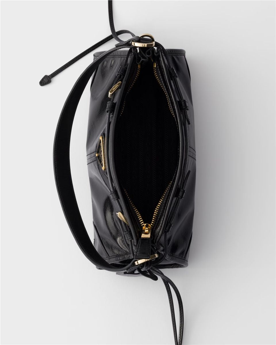 Prada bonnie small leather handbag-PRADA-Verso