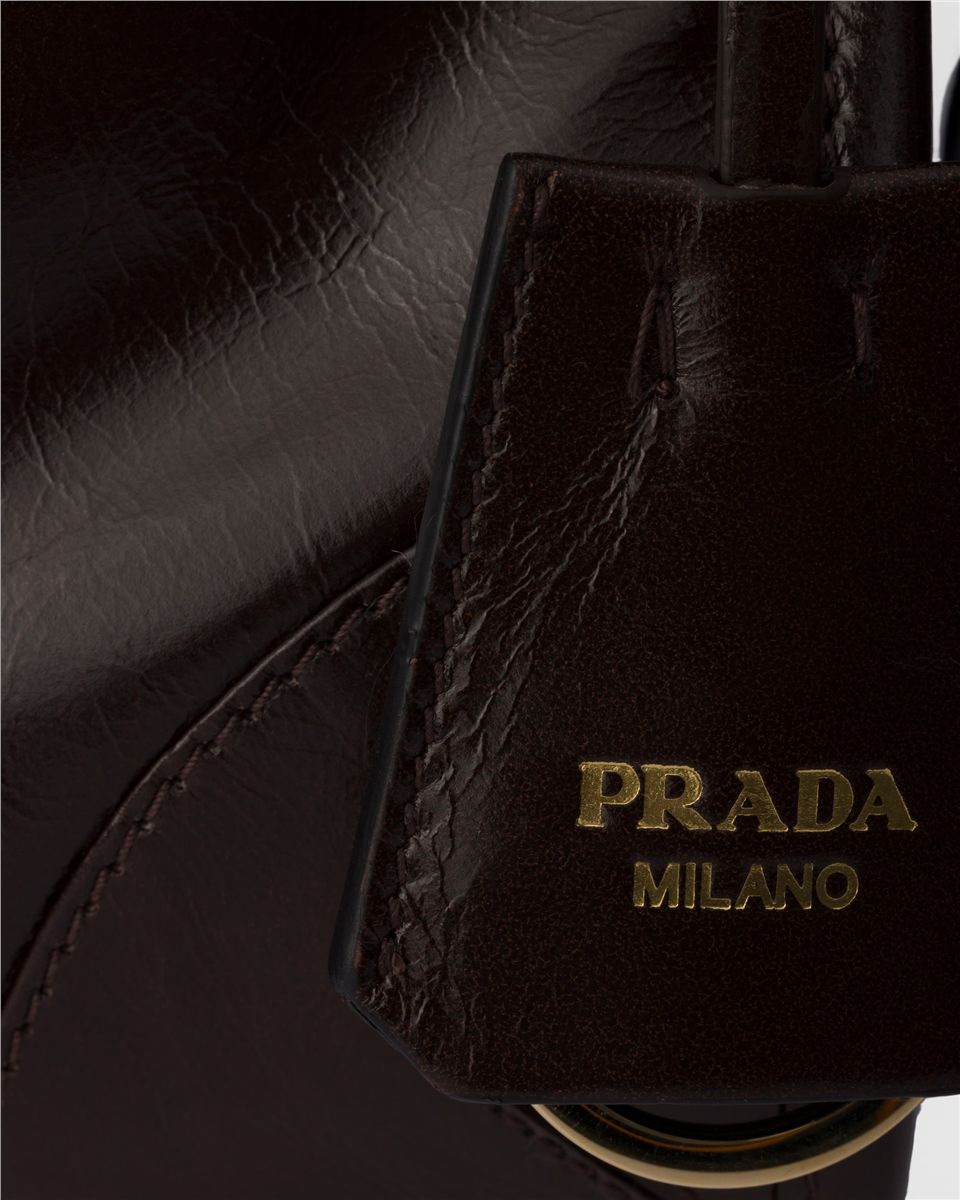 Prada bonnie small leather handbag-PRADA-Verso