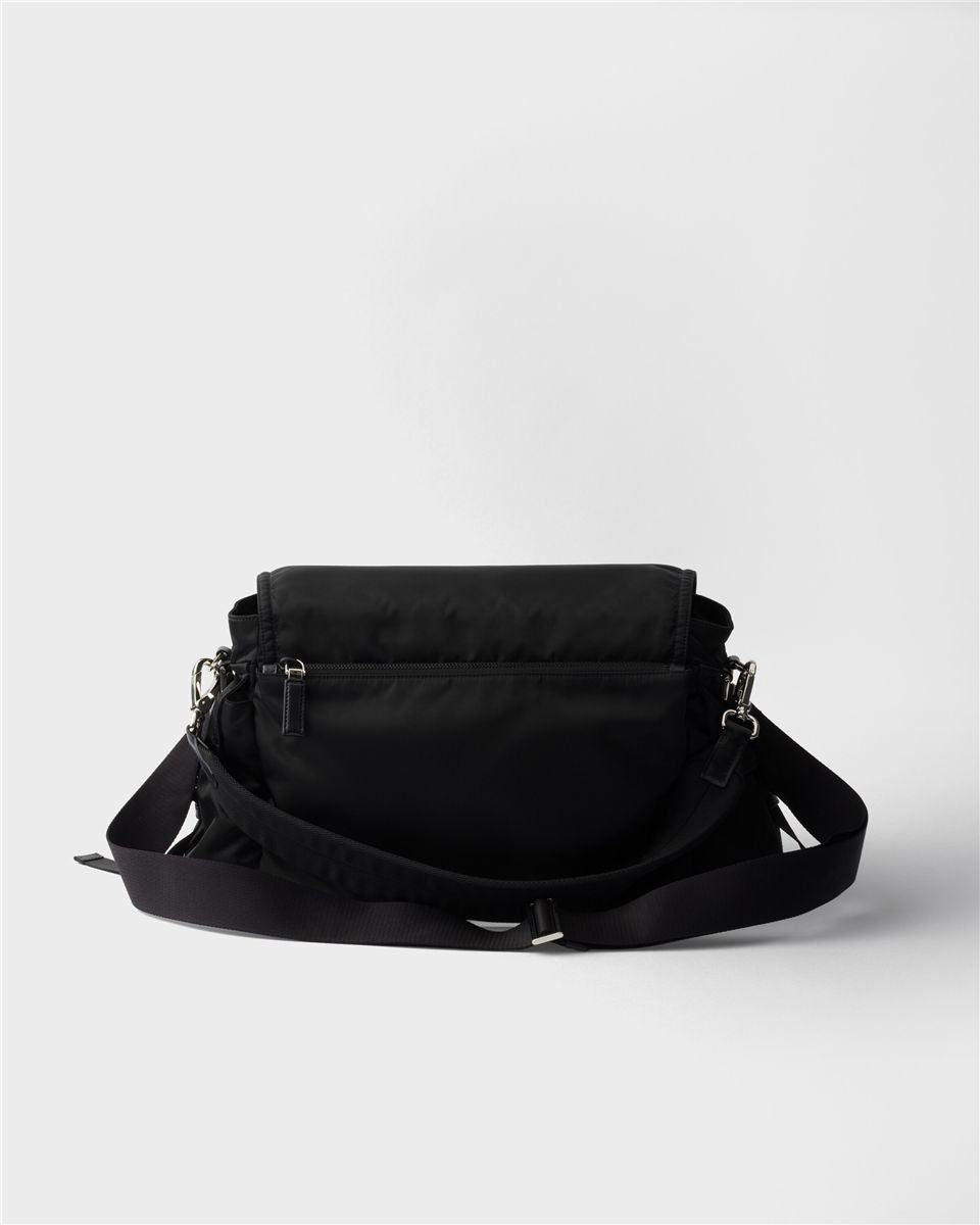 Prada explore re-nylon and leather bag-PRADA-Verso