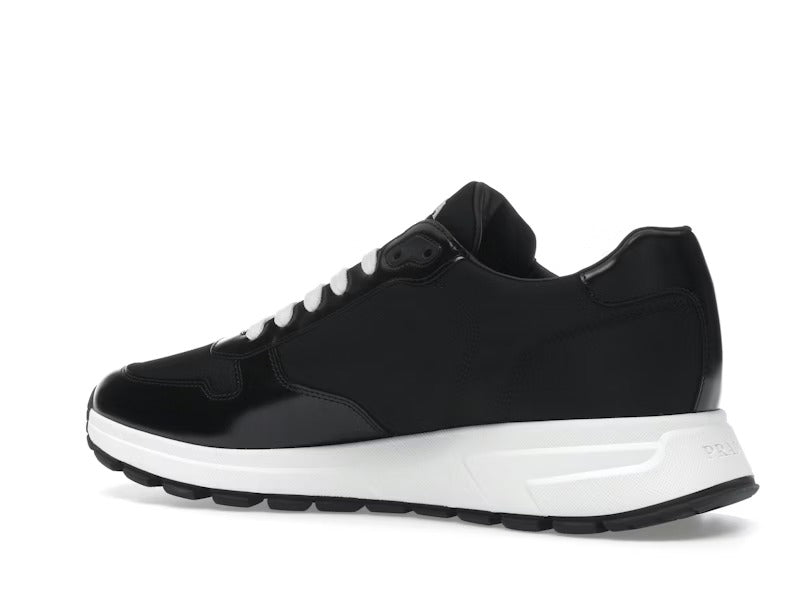Prada Prax 01 Re-Nylon Brushed Leather Sneakers-PRADA-Verso