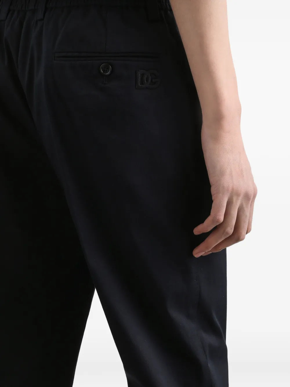 Pressed-crease trousers-DOLCE & GABBANA-Verso