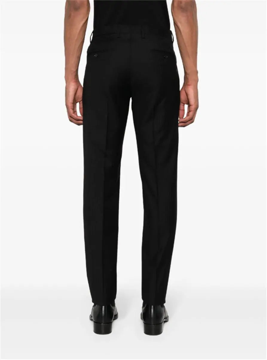 PRESSED-CREASE WOOL TROUSERS DOLCE & GABBANA