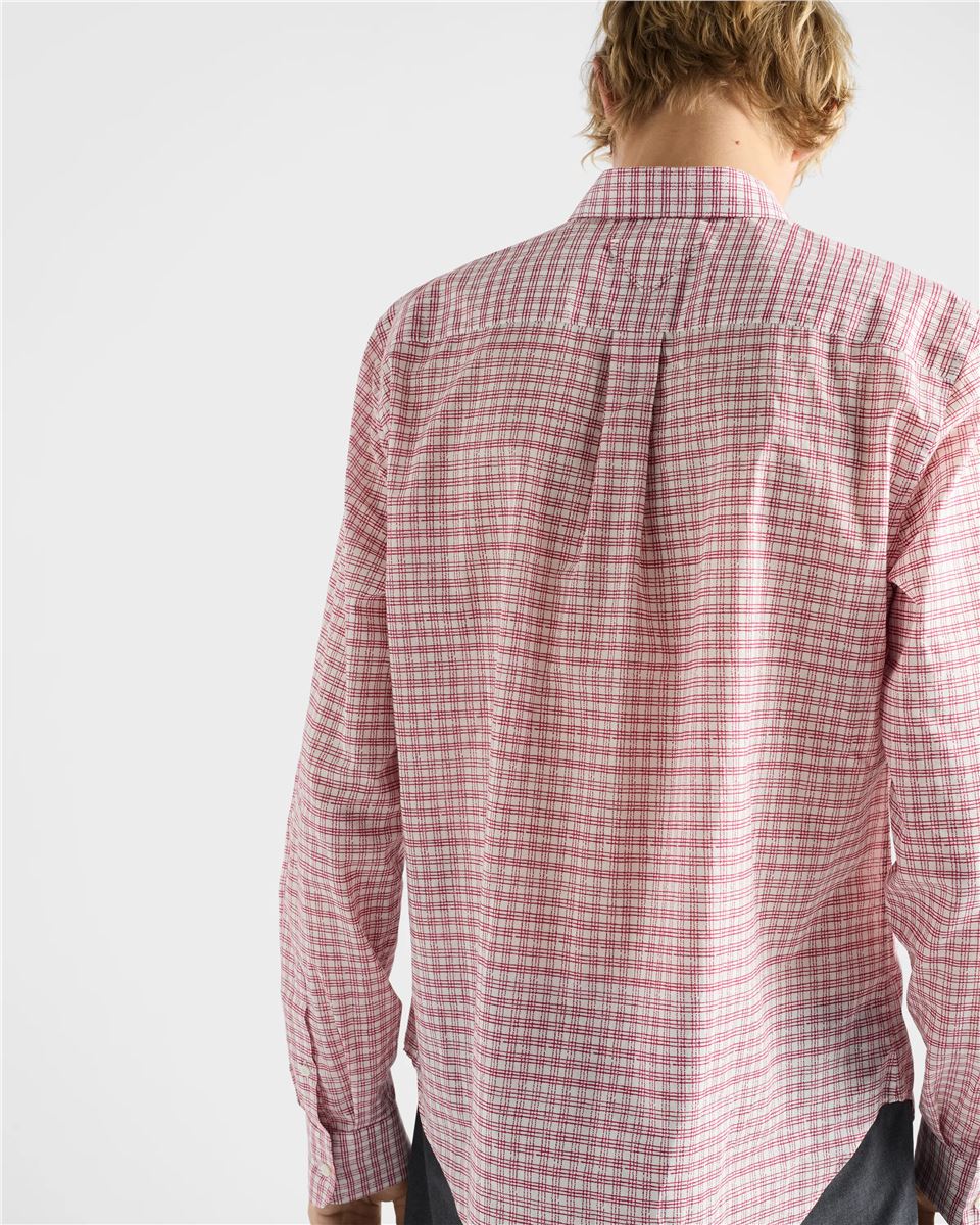 Printed cotton shirt-PRADA-Verso