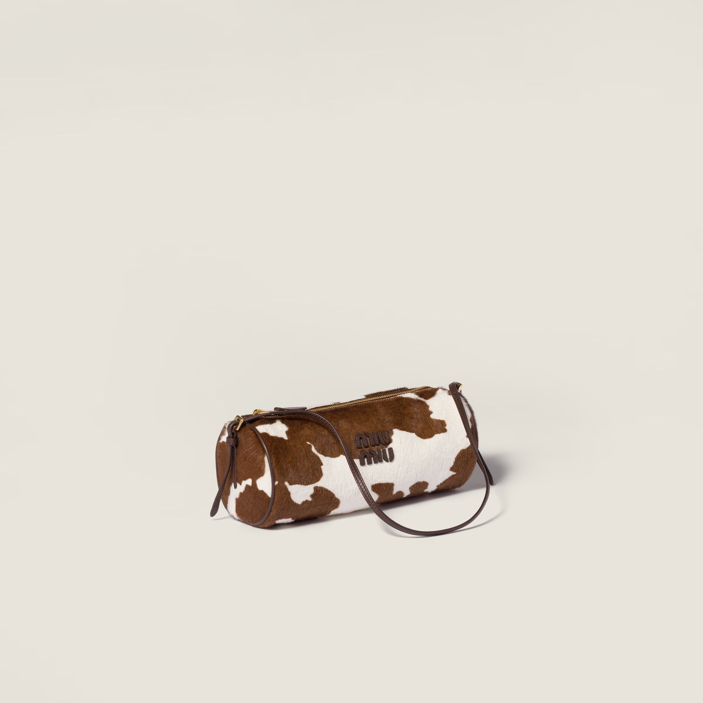 Printed leather pouch-MIU MIU-Verso