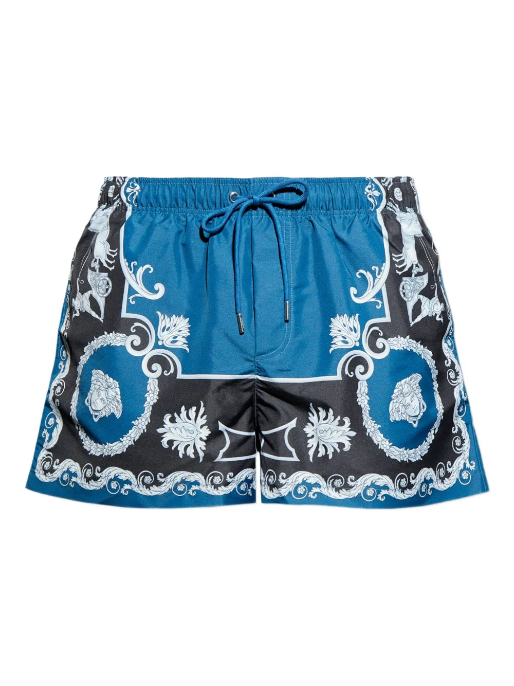 Printed swim shorts-VERSACE-Verso