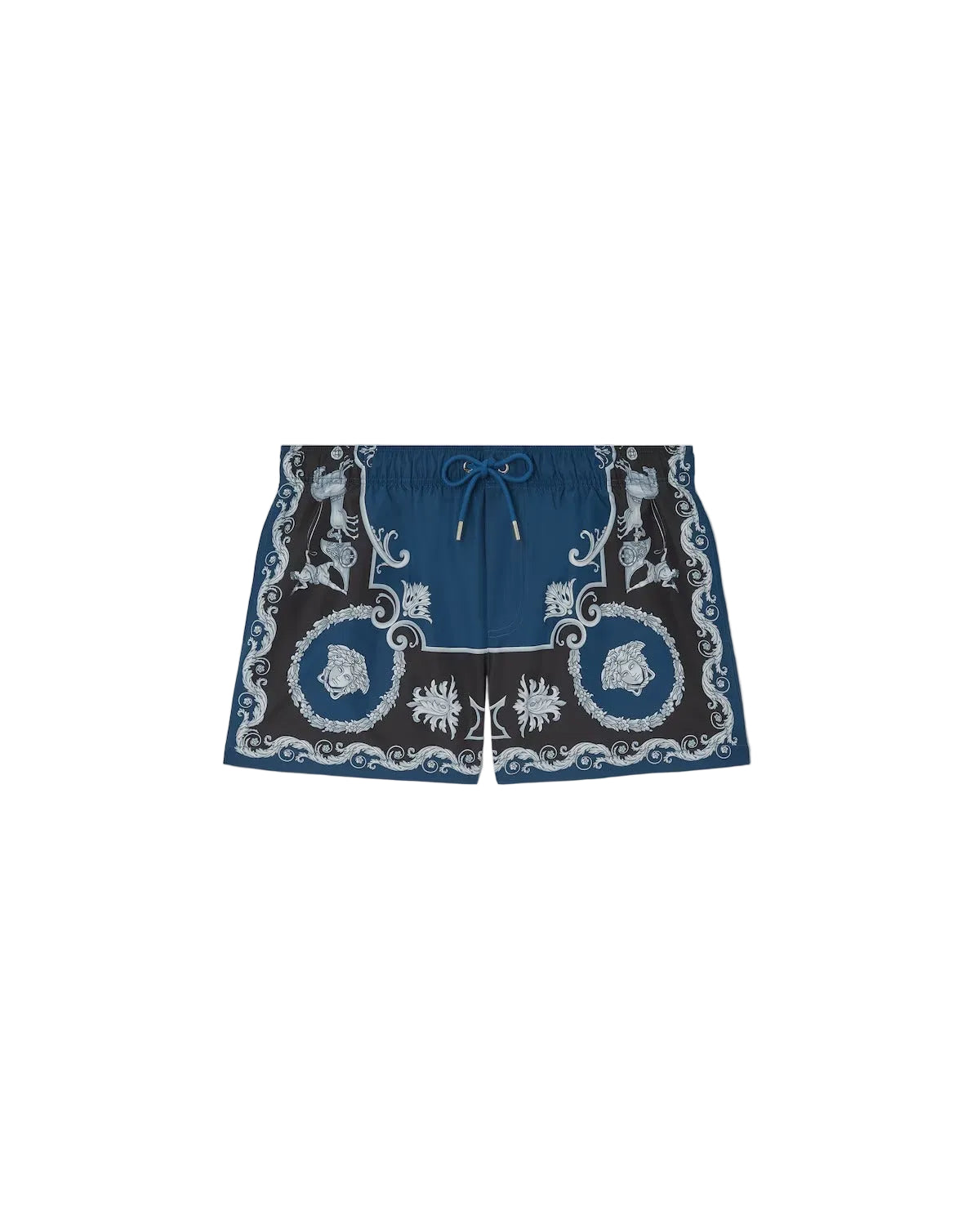 Printed Swim Shorts-VERSACE-Verso