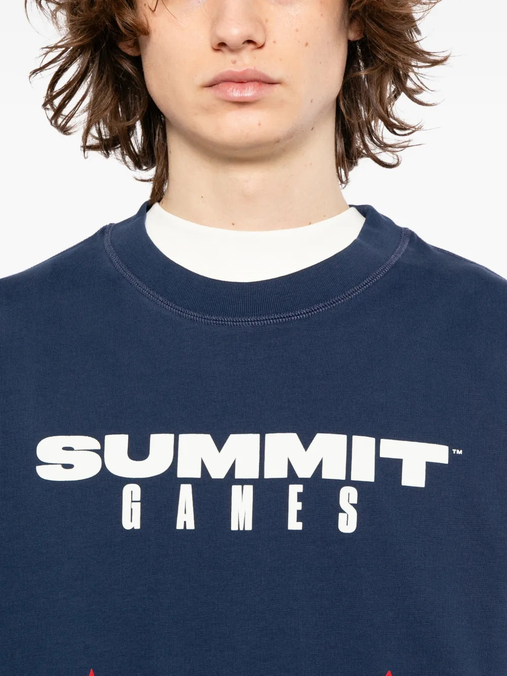 Printed t-shirt-SUMMER GAMES-Verso