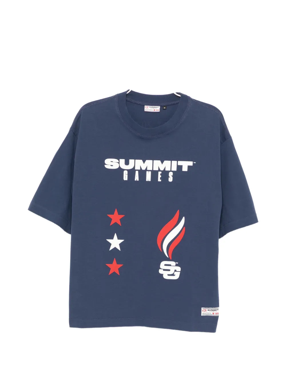 Printed t-shirt-SUMMER GAMES-Verso