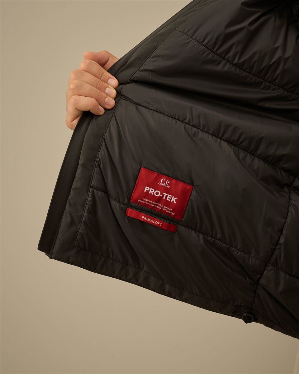 Pro-tek hooded padded jacket-CP COMPANY-Verso