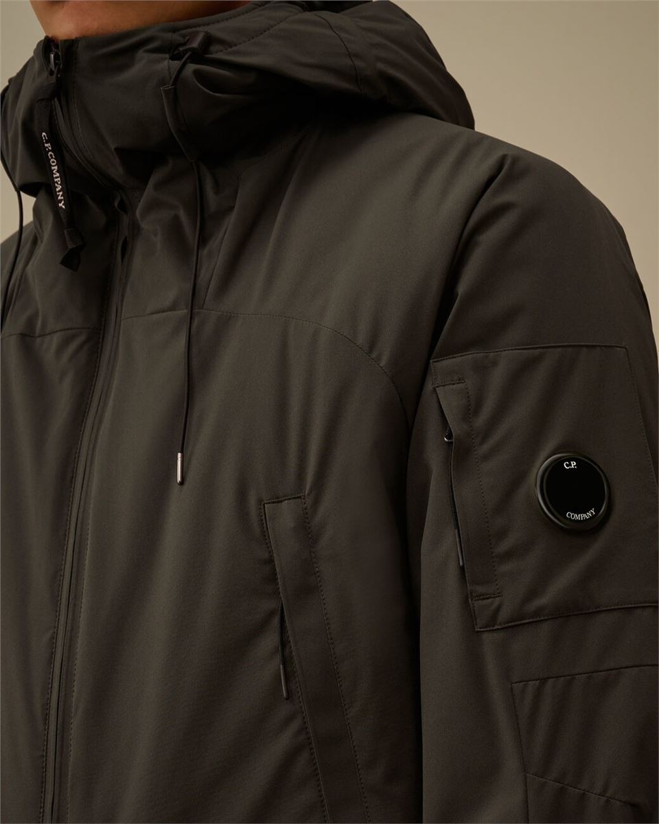 Pro-tek hooded padded jacket-CP COMPANY-Verso